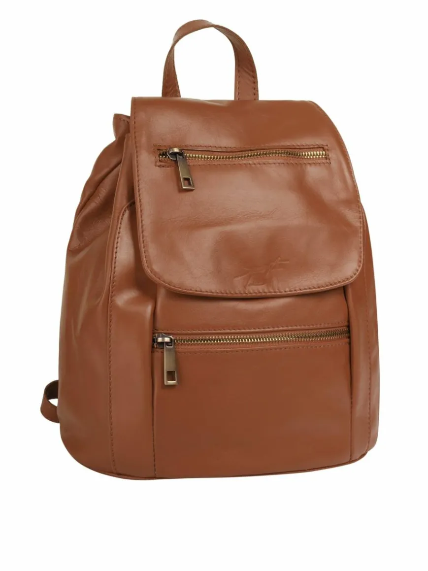 Samantha Look Taschen & Rucksäcke*Damen Cityrucksack cognac uni