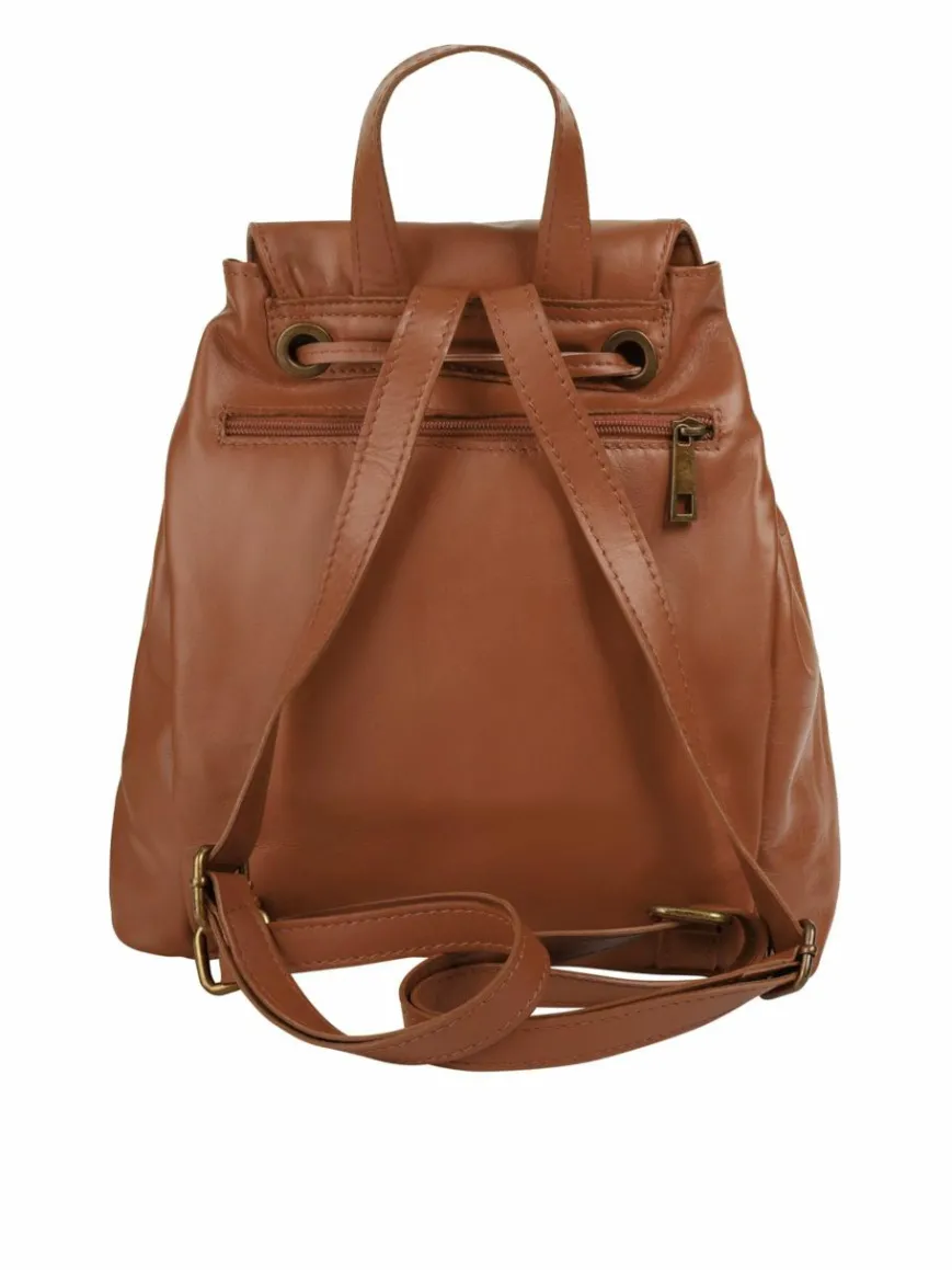 Samantha Look Taschen & Rucksäcke*Damen Cityrucksack cognac uni