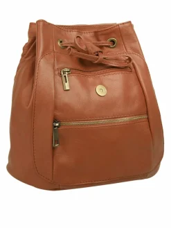Samantha Look Taschen & Rucksäcke*Damen Cityrucksack cognac uni