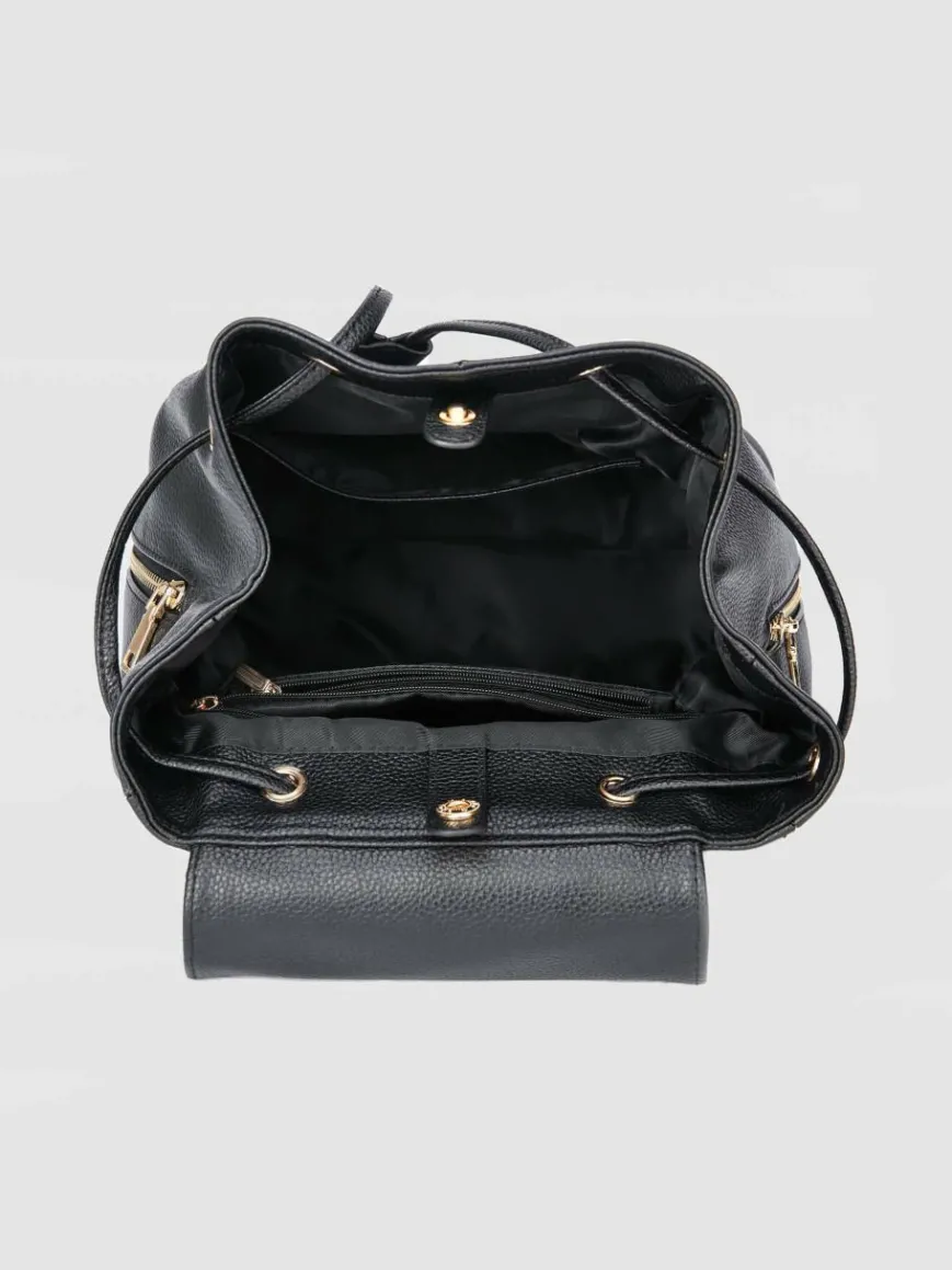 C`iel Taschen & Rucksäcke*Damen Cityrucksack schwarz uni