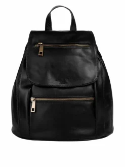 Samantha Look Taschen & Rucksäcke*Damen Cityrucksack schwarz uni