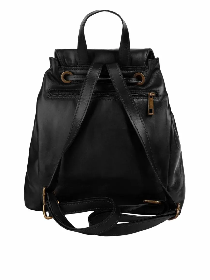 Samantha Look Taschen & Rucksäcke*Damen Cityrucksack schwarz uni