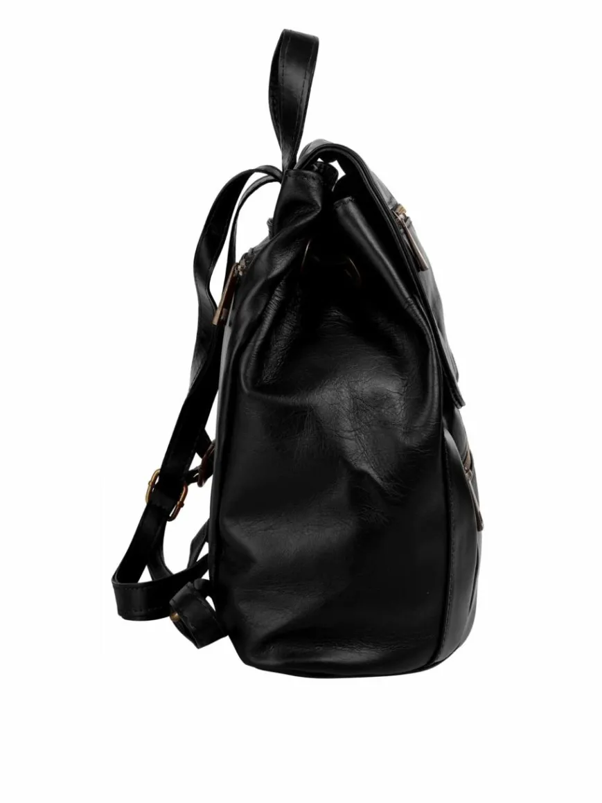 Samantha Look Taschen & Rucksäcke*Damen Cityrucksack schwarz uni