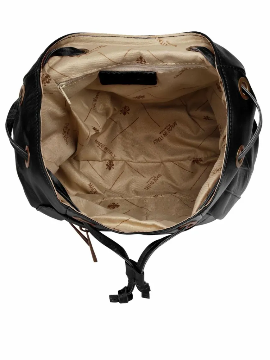 Samantha Look Taschen & Rucksäcke*Damen Cityrucksack schwarz uni