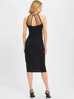 Lipsy Kleider*Damen Cocktailkleid schwarz uni