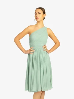 Kraimod Kleider*Damen Cocktailkleid grün uni