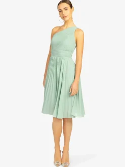 Kraimod Kleider*Damen Cocktailkleid grün uni