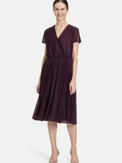 Vera Mont Kleider*Damen Cocktailkleid lila uni