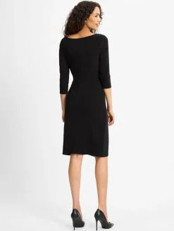 Ambiance Kleider*Damen Cocktailkleid schwarz uni