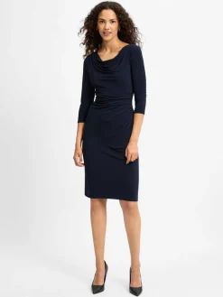 Ambiance Kleider*Damen Cocktailkleid marine uni