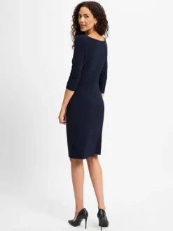 Ambiance Kleider*Damen Cocktailkleid marine uni