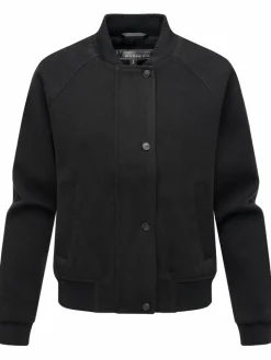 Marikoo Jacken & Westen*Damen Collegejacke - Zunaa 16 schwarz uni