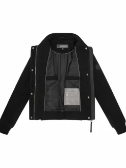 Marikoo Jacken & Westen*Damen Collegejacke - Zunaa 16 schwarz uni