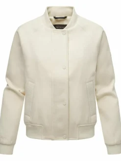 Marikoo Jacken & Westen*Damen Collegejacke - Zunaa 16 weiß uni