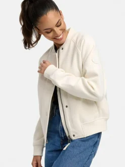 Marikoo Jacken & Westen*Damen Collegejacke - Zunaa 16 weiß uni