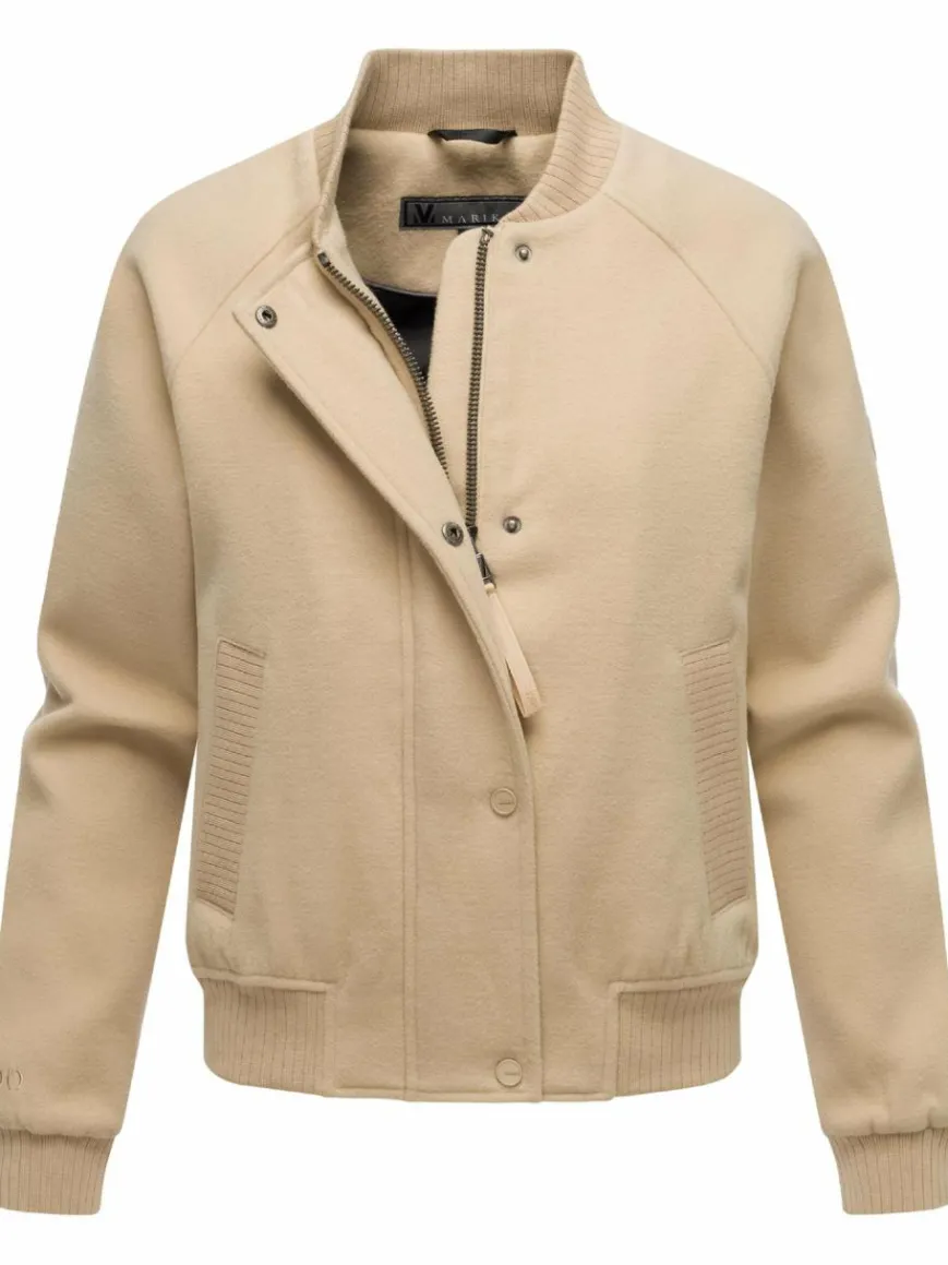 Marikoo Jacken & Westen*Damen Collegejacke - Zunaa 16 beige uni