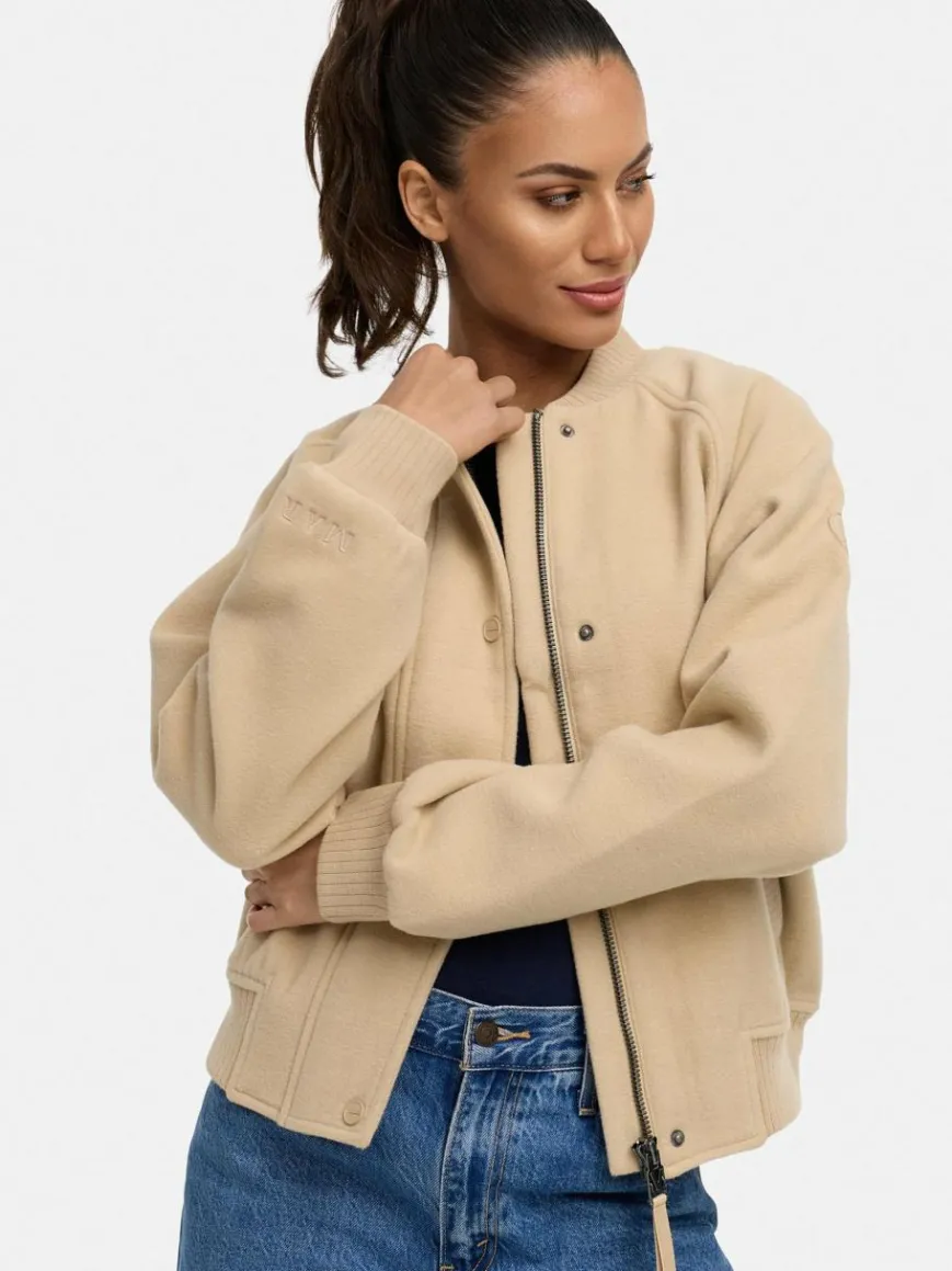 Marikoo Jacken & Westen*Damen Collegejacke - Zunaa 16 beige uni