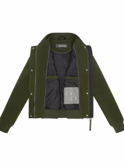 Marikoo Jacken & Westen*Damen Collegejacke - Zunaa 16 oliv uni