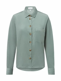 Marie Lund Blusen*Damen Cordbluse mint uni
