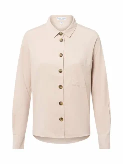 Marie Lund Blusen*Damen Cordbluse beige uni