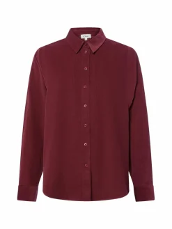 s.Oliver Blusen*Damen Cordbluse bordeaux uni