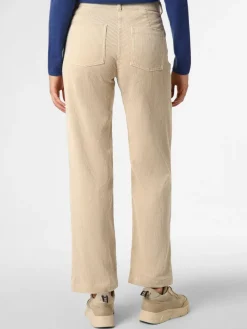 Marie Lund Hosen*Damen Cordhose sand uni