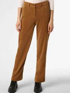 Marie Lund Hosen*Damen Cordhose camel uni