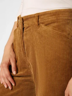 Marie Lund Hosen*Damen Cordhose camel uni