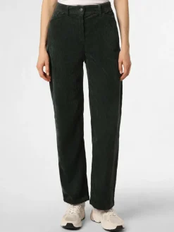 Marie Lund Hosen*Damen Cordhose tanne uni