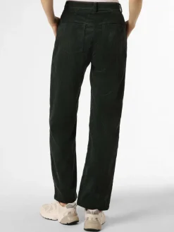 Marie Lund Hosen*Damen Cordhose tanne uni