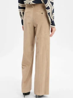 Weekend Max Mara Hosen*Damen Cordhose - Tania beige uni