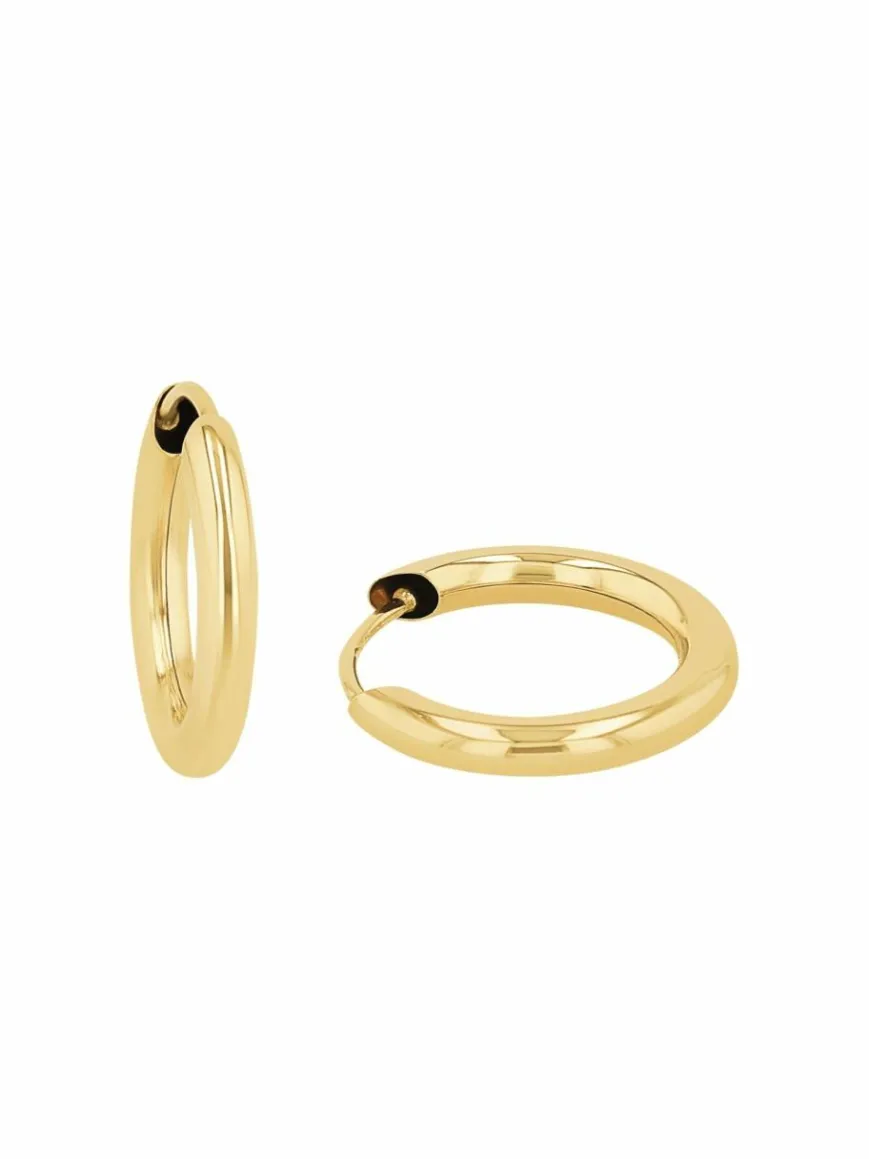 amor Schmuck*Damen Creolen gold uni