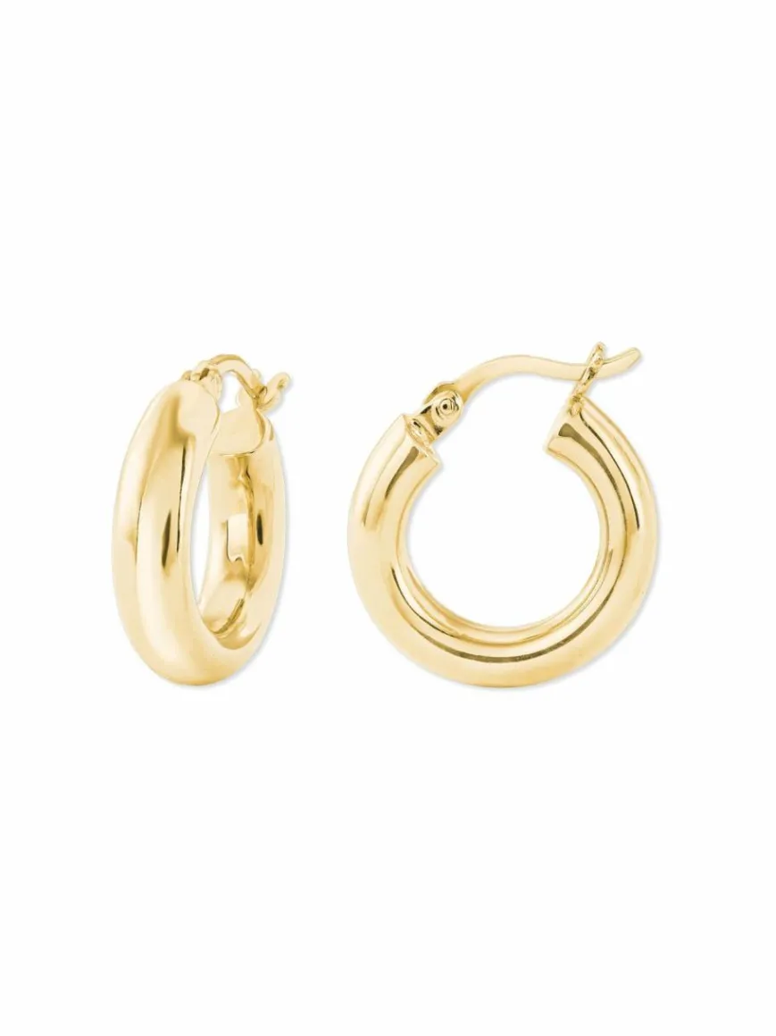 amor Schmuck*Damen Creolen gold uni