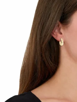 amor Schmuck*Damen Creolen gold uni