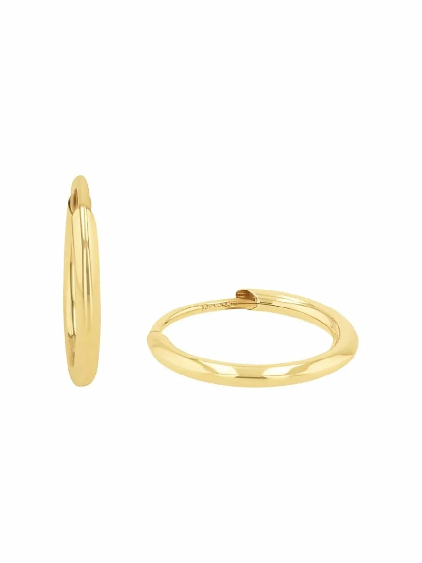 amor Schmuck*Damen Creolen gold uni