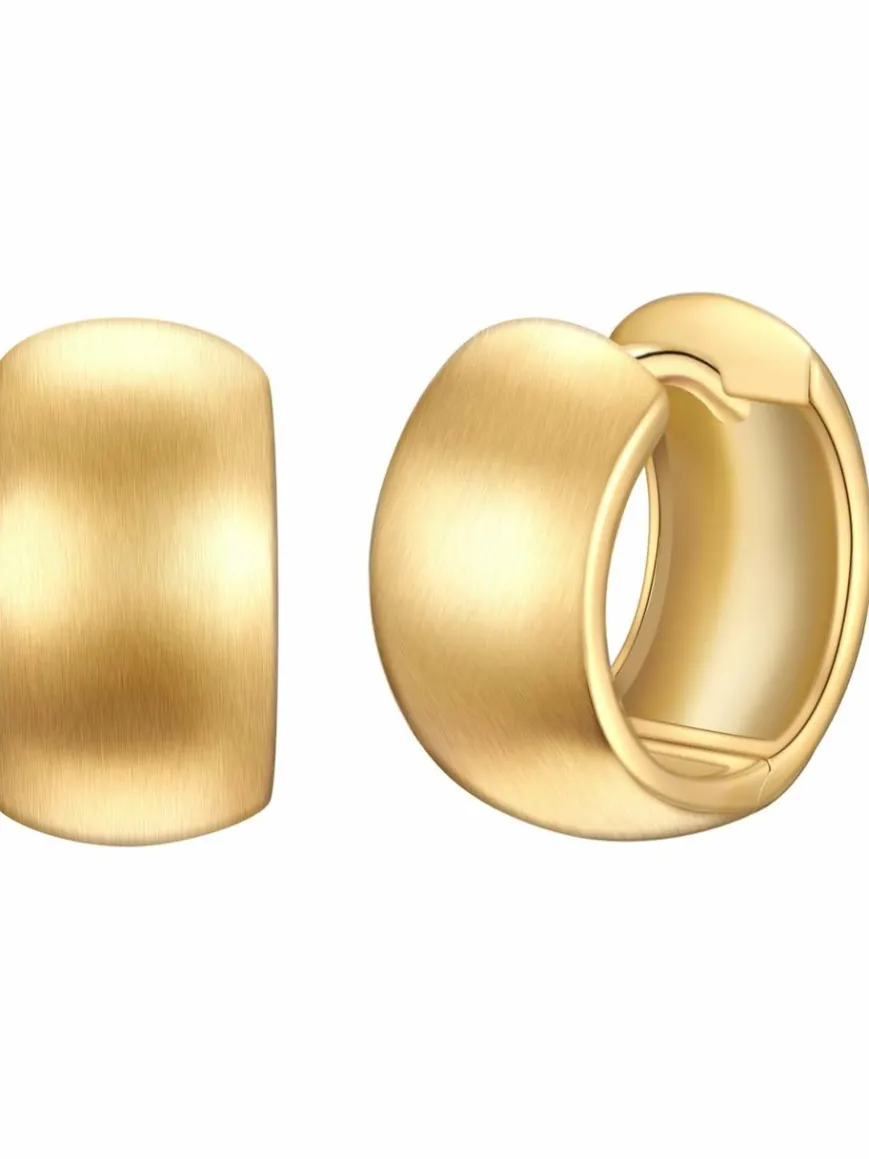 Rafaela Donata Schmuck*Damen Creolen gold uni