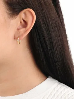 amor Schmuck*Damen Creolen gold uni