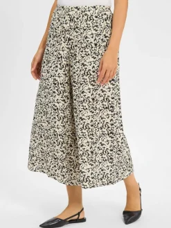 Msch Copenhagen Hosen*Damen Culotte - MSCHJusia sand mehrfarbig gemustert