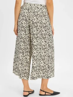 Msch Copenhagen Hosen*Damen Culotte - MSCHJusia sand mehrfarbig gemustert