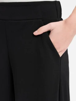 soyaconcept® Hosen*Damen Culotte - Siham schwarz uni