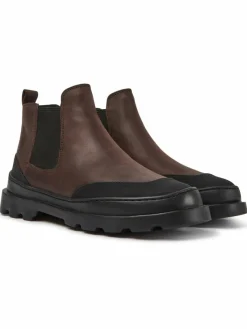 Camper Boots & Stiefeletten*Damen, Damskie Stiefeletten - Brutus braun uni