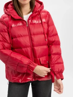 Liu Jo Collection Jacken & Westen*Damen Daunenjacke - Imbottito piuma cort rot uni