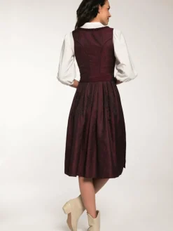 Spieth & Wenksy Kleider*Damen Dirndl - Gesia rot gemustert