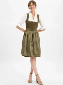 Krüger Dirndl Blusen*Damen Dirndlbluse ecru uni