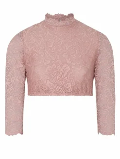 Spieth & Wenksy Blusen*Damen Dirndlbluse - Amsterdam rosa gemustert