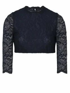 Spieth & Wenksy Blusen*Damen Dirndlbluse - Amsterdam blau gemustert