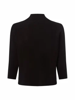 comma Pullover & Strickjacken*Damen Feinstrickpullover schwarz uni