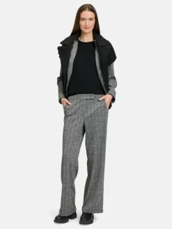 Betty & Co Pullover & Strickjacken*Damen Feinstrickpullover schwarz uni