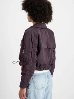 Alpha Industries Jacken & Westen*Damen Feldjacke lila uni