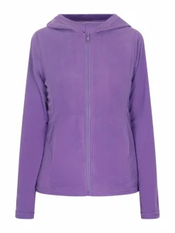 Faina Sweatshirts & Sweatjacken*Damen Fleecejacke lila uni